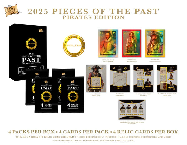 2025 Pieces of the Past Pirates Edition - Single Box