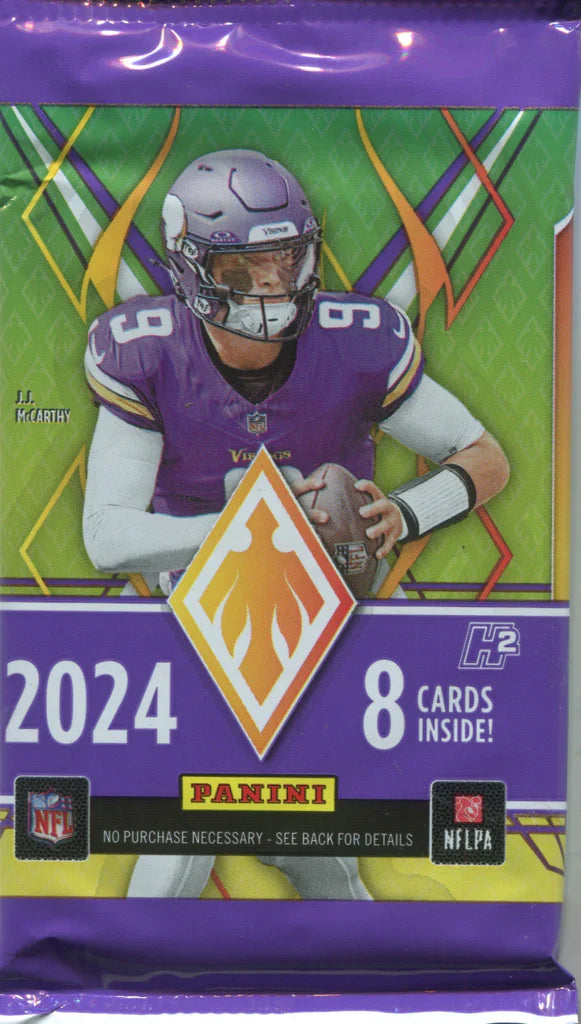 2024 Panini Phoenix Football H2 Hobby Pack - New, Factory Sealed