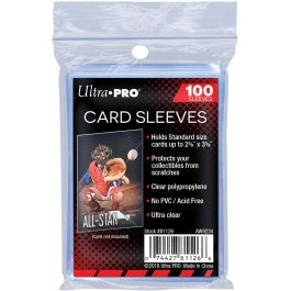 Ultrapro 2 5/8 X 3 5/8 Card Soft Sleeves (Penny Sleeves)