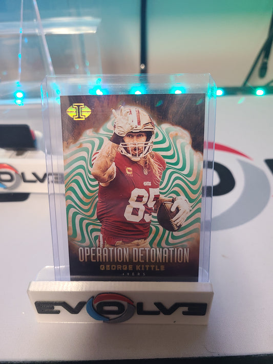 2023 illusions George kittle /10 Green