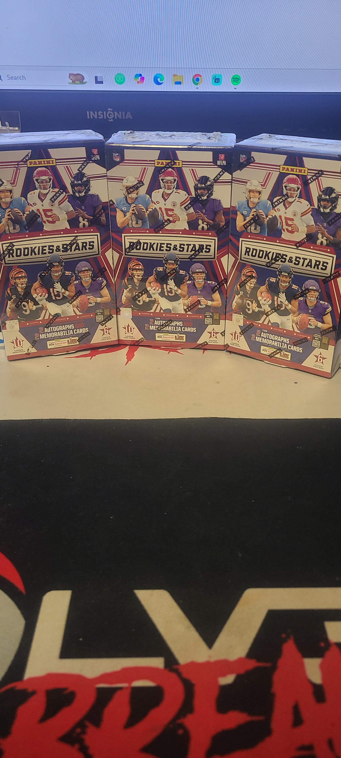 2024 Panini rookies and stars Football ( 3 box mix  ) - Pick Your Team (Break #3181) BOUNTY ACTIVE