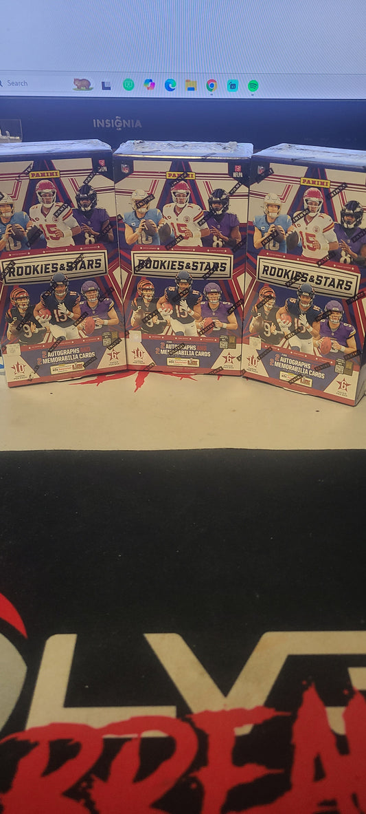 2024 Panini rookies and stars Football ( 3 box mix  ) - Pick Your Team (Break #3181) BOUNTY ACTIVE