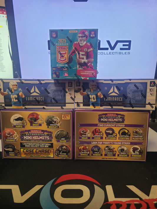 2025 panini luminance football 5 box mixer  - Pick Your Team (Break #3169) 1 of 1 BOUNTY active