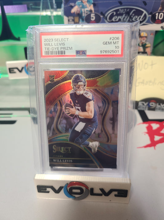 2023 select tie dye will levis /25 psa 10 low pop