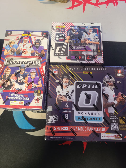 2024 Panini donruss optic h2 hobby break mixer ( 3 box's )  - Pick Your Team (Break #3158) 1 of 1 BOUNTY active