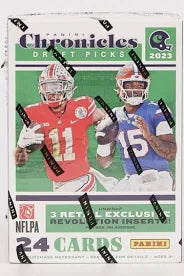 2023 Panini Chronicles Draft Football 6-Pack Blaster Box (Revolution Inserts!)