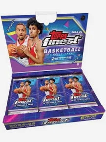 24/25 topps finest basketball hobby box